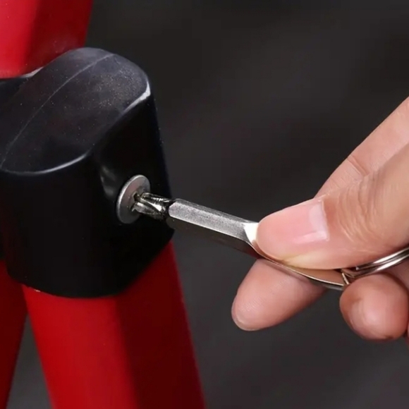 Pocket Screwdrivers, Philips & Flathead Key Screwdrivers + Key Ring/Keychain - Picture 3 of 8